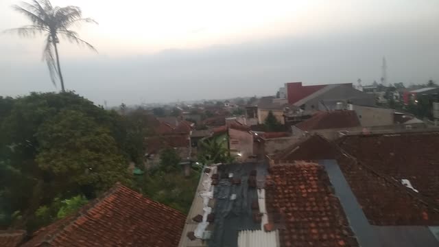 Pemandangan pagi hari