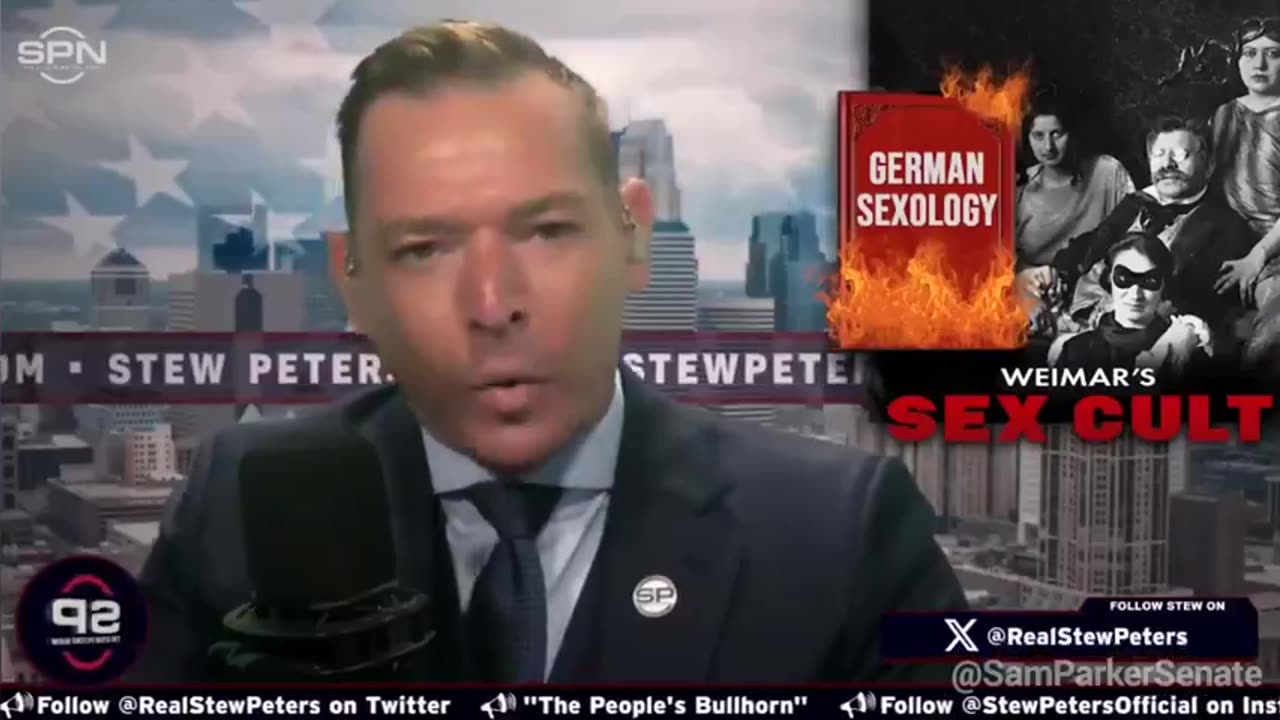 Stew Peters: What We Must Learn From the Weimar Republic - Kill It With Fire