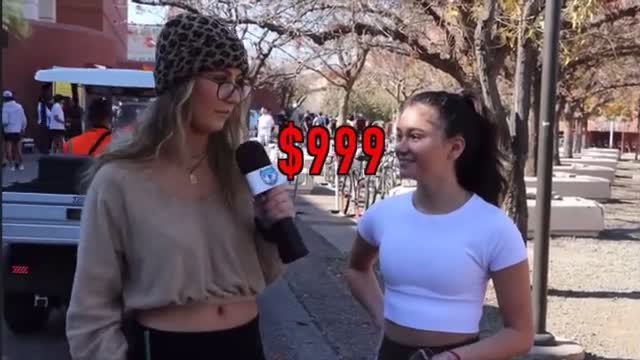 Zoomer college girls are asked how much money their boyfriend or future husband needs to make.