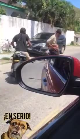 Outdoor fighting video