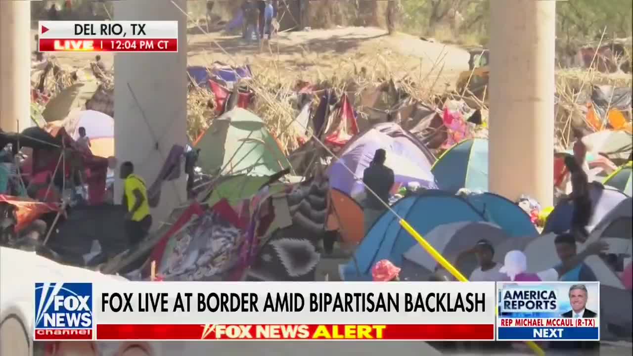 Fox News reports on human smuggling happening along the border in El Paso, Texas 9-23-2021