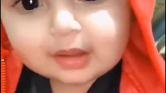 Cute Baby Saying Papa