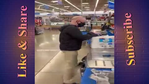 Man caught recording 6 year old girl for being Un Masked in walmart