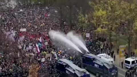 In Germany now Lockdown Protests. November 2020