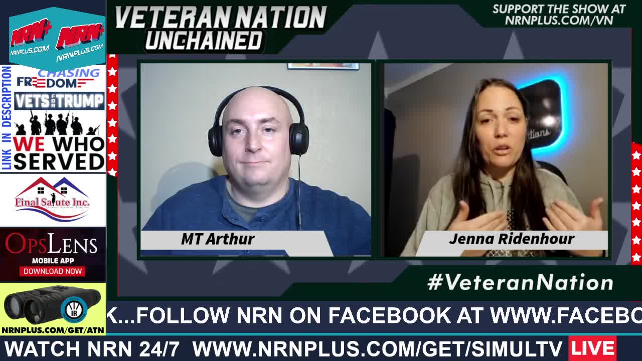 Guest Jenna Ridenhour | Veteran Nation S1 Ep12 | NRN+