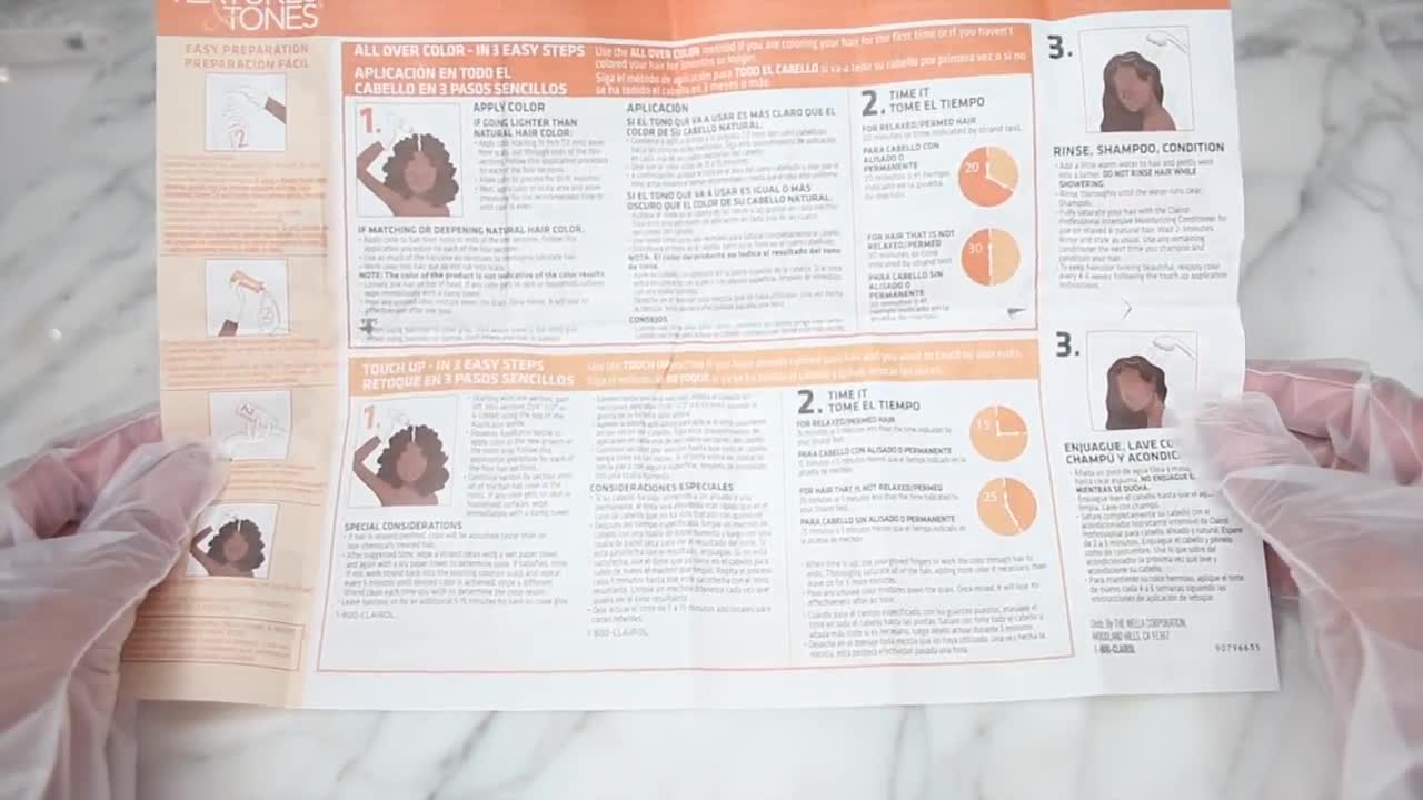 How To Highlight Curly Hair At Home! Clairol Professional Textures & Tones!