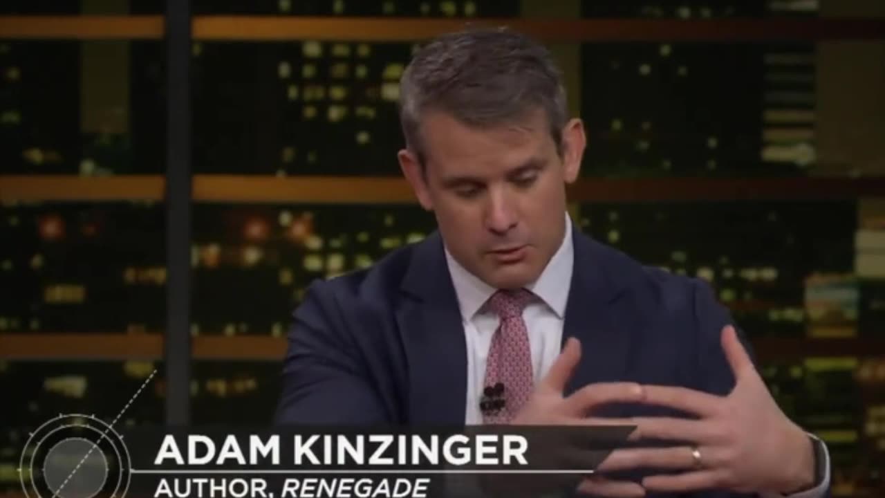 Adam Kinzinger compares Speaker Johnson to the Taliban