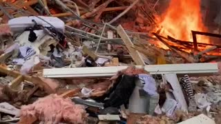 House Destroyed by Devastating Blast