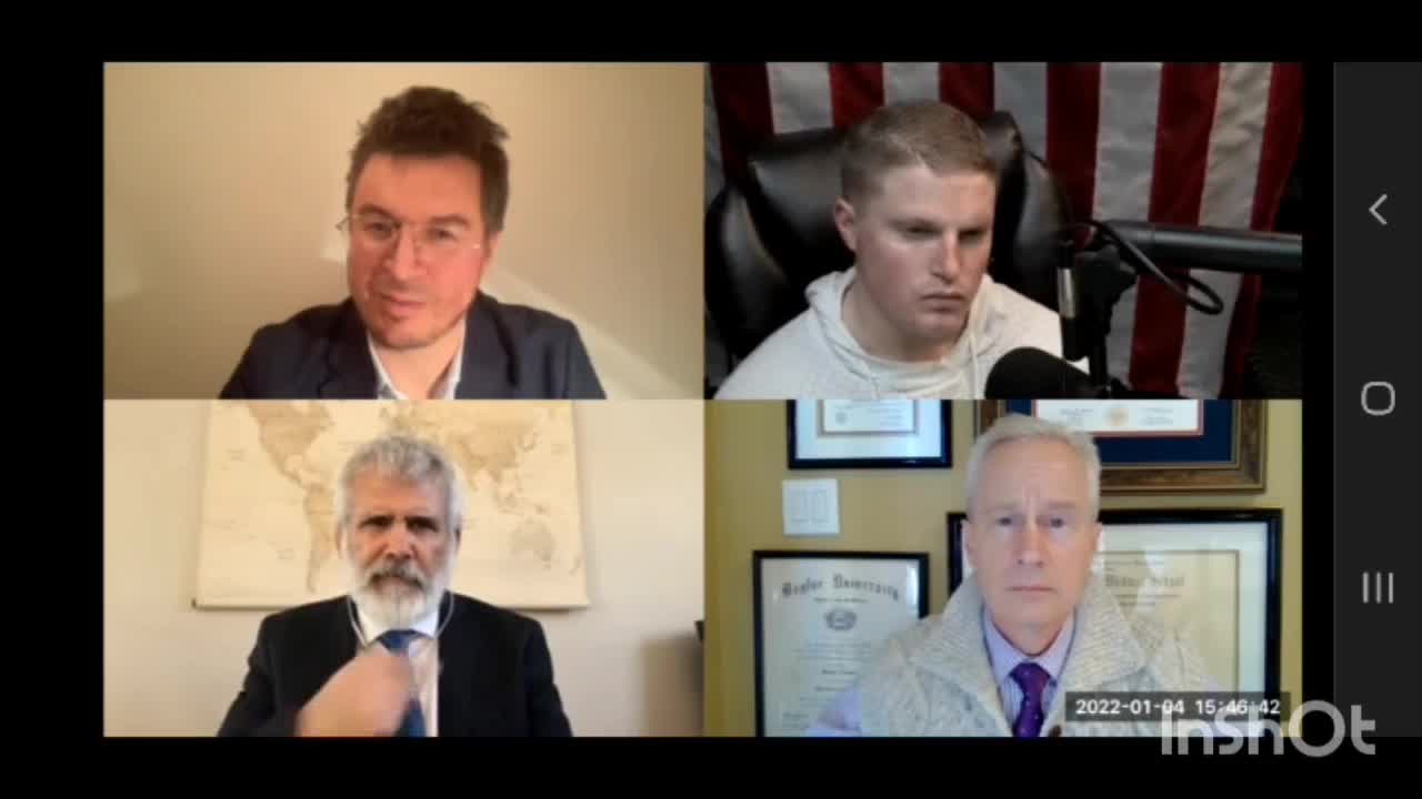 Dr. Mattias Desmet, Dr. Robert Malone, Dr. Peter McCullough (Mass Formation Psychosis)