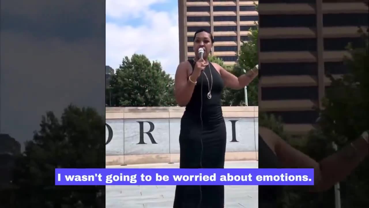 WATCH: Black woman gives powerful speech about President Donald Trump.