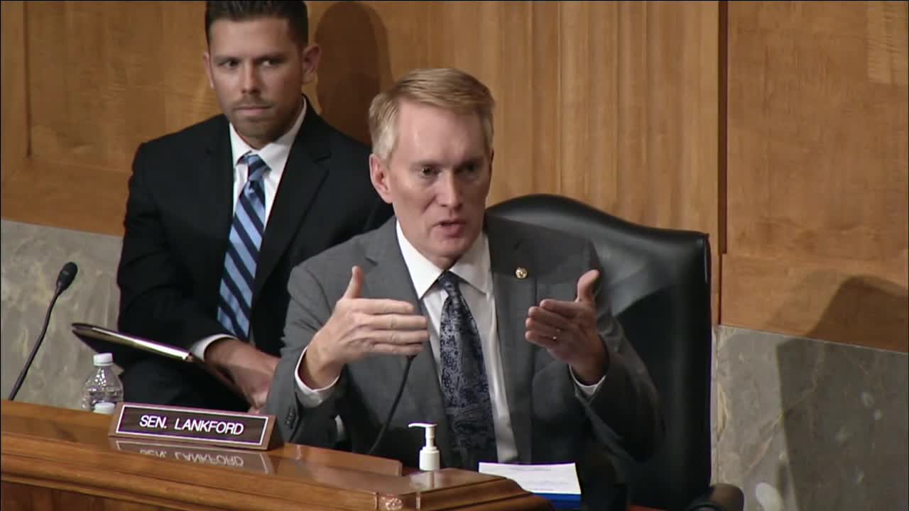 Senator James Lankford Presses Social Media Execs on Their Lack of Enforcement of Illegal Videos on Platforms