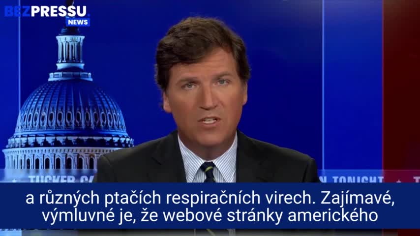 Tucker Carlson, Fox News: BIOLABORATOŘE NA UKRAJINĚ