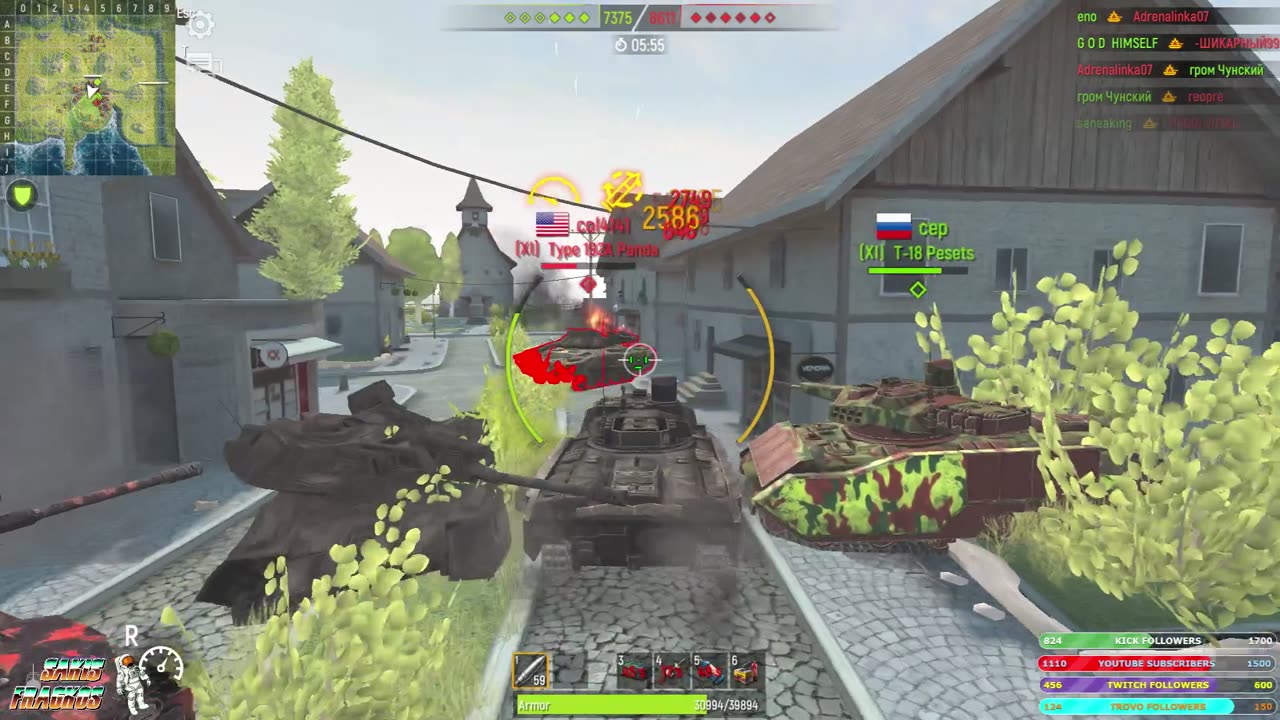🎮 GodGamer plays War Of Tanks 24-8 || 📡 !TTS !MEMES / #GODGAMER #SUBSCRIBE #TIP #FOLLOW