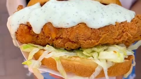 Chicken burger