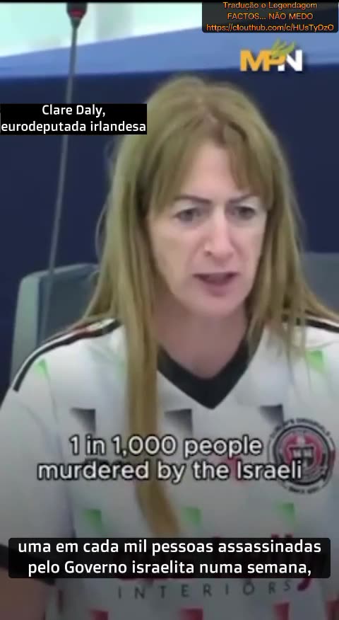 📢💥CLARE DALY, EURODEPUTADA IRLANDESA, DENUNCIA A DEMONÍACA URSULA VON DER LEYEN💥📢