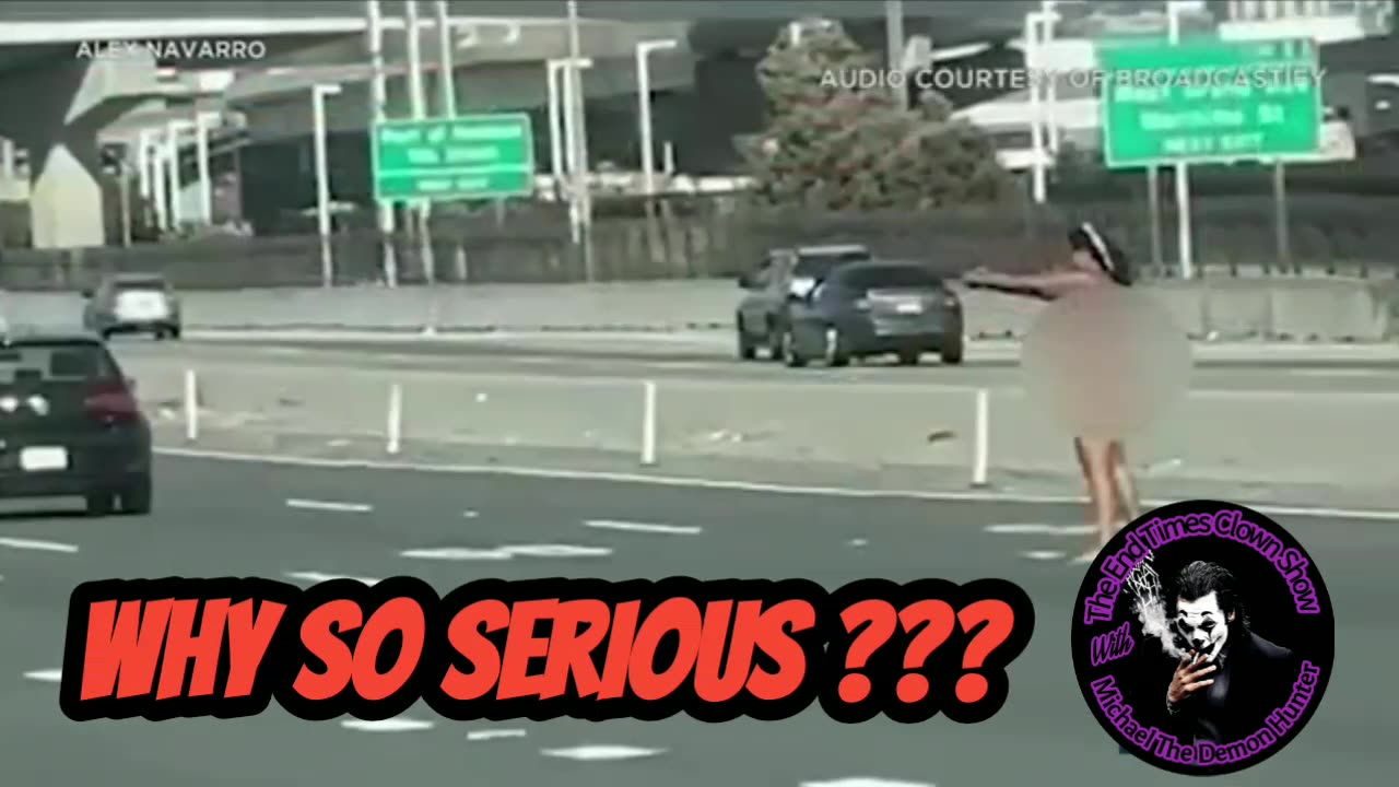 ARMED & NAKED, BUT NOT AFRAID ! BUT DEMONICALLY POSSESSED 😲