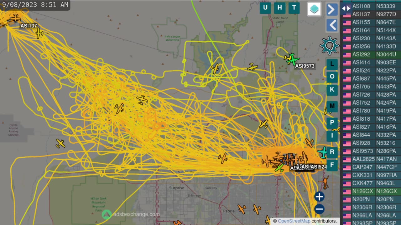 Bird Mafia Aeroguard - Gang Warfare Time Lapsed for Sept 8th 2023 - noon report