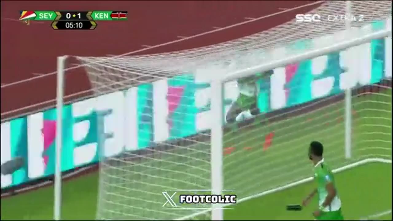 Kenya's Michael Olunga Goal Vs Seychelles