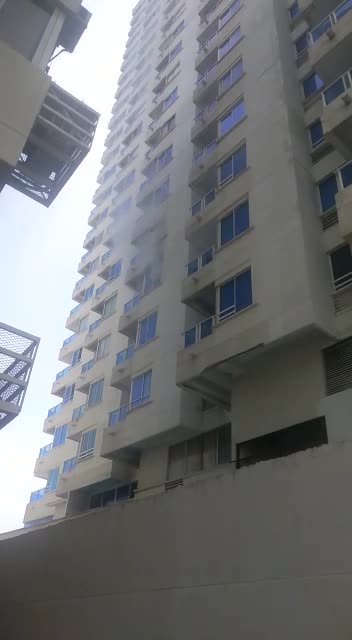 Conato de incendio en edificio de Bocagrande