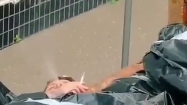 Covid 'Crisis Corpse' taking a break