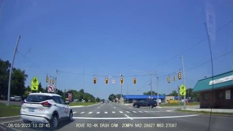 Roundtrip Drive From Levagood Neighborhood, Dearborn; To Post Office, Goddard Rd, Taylor, MI, 8/3/23