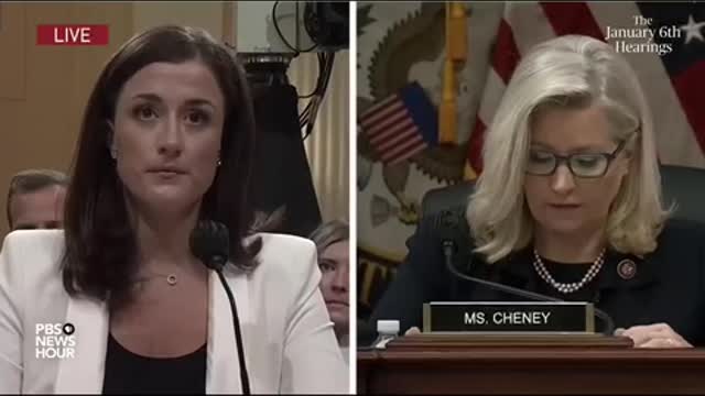 Everything Liz Cheney and Cassidy Hutchinson say here is FALSE