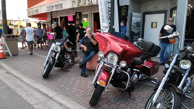 Daytona Beach Biketoberfest Day 2 Friday 15 October 2021