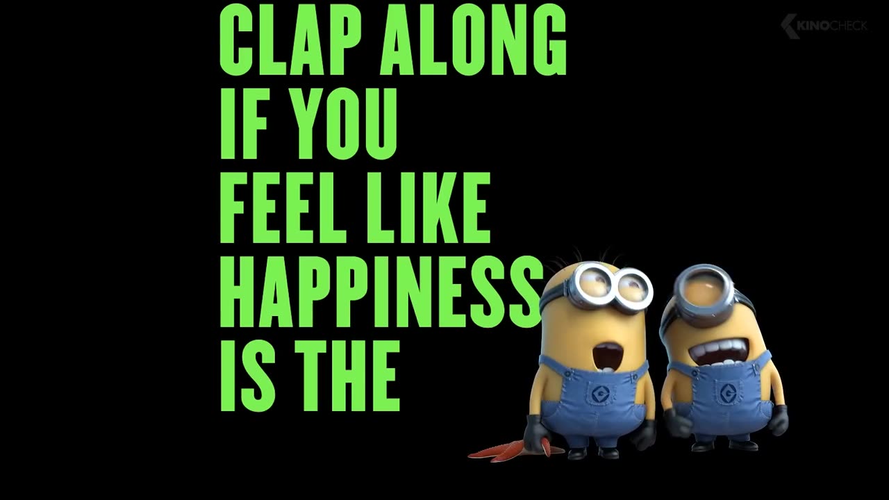 HAPPY - Pharrell Williams (feat. Minions)