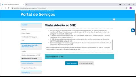 Como fazer o cadastro no Sistema de Notificação Eletrônica