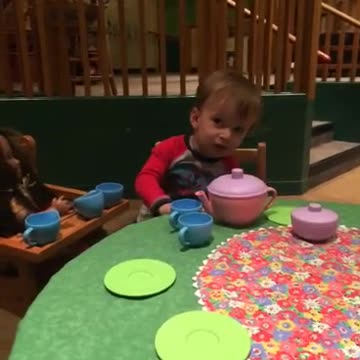 Dad Asks Son To Pour Some Tea, Boy Says, "Nope" And Leaves