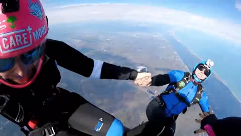 skydiving