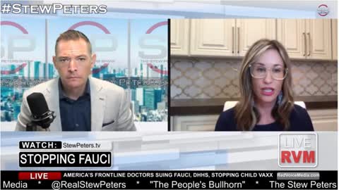 Steve Peters talks to Lawyer from American Front Line Doctor lawsuit of the COVID 19 Vaccine