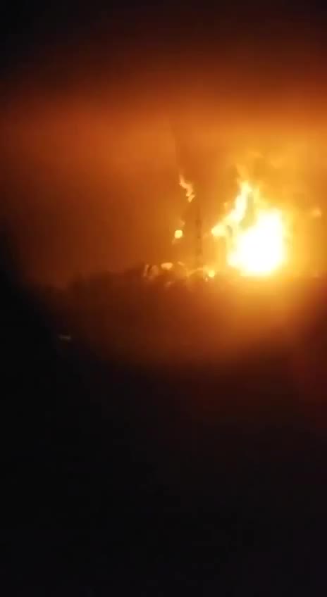 Ukraine War - War in Ukraine - New video from Vasilkov. Thick pillars of smoke in the sky and intense fire