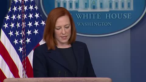 Psaki on March 29: "no federal mandate requiring"