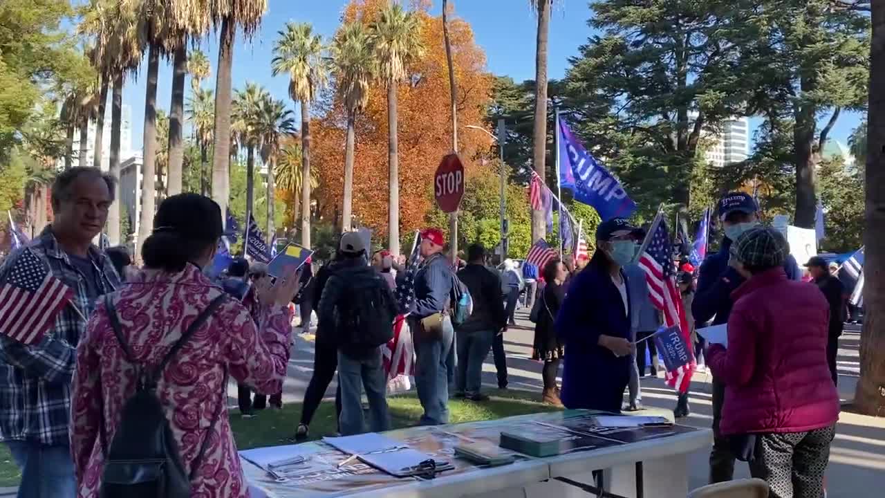 StopTheSteal _ California State Capitol Protest Sacramento, CA Week 4 November 28, 2020 IMG 2783