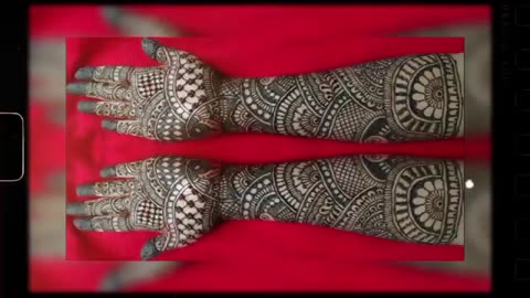 Best Mehandi design for wedding