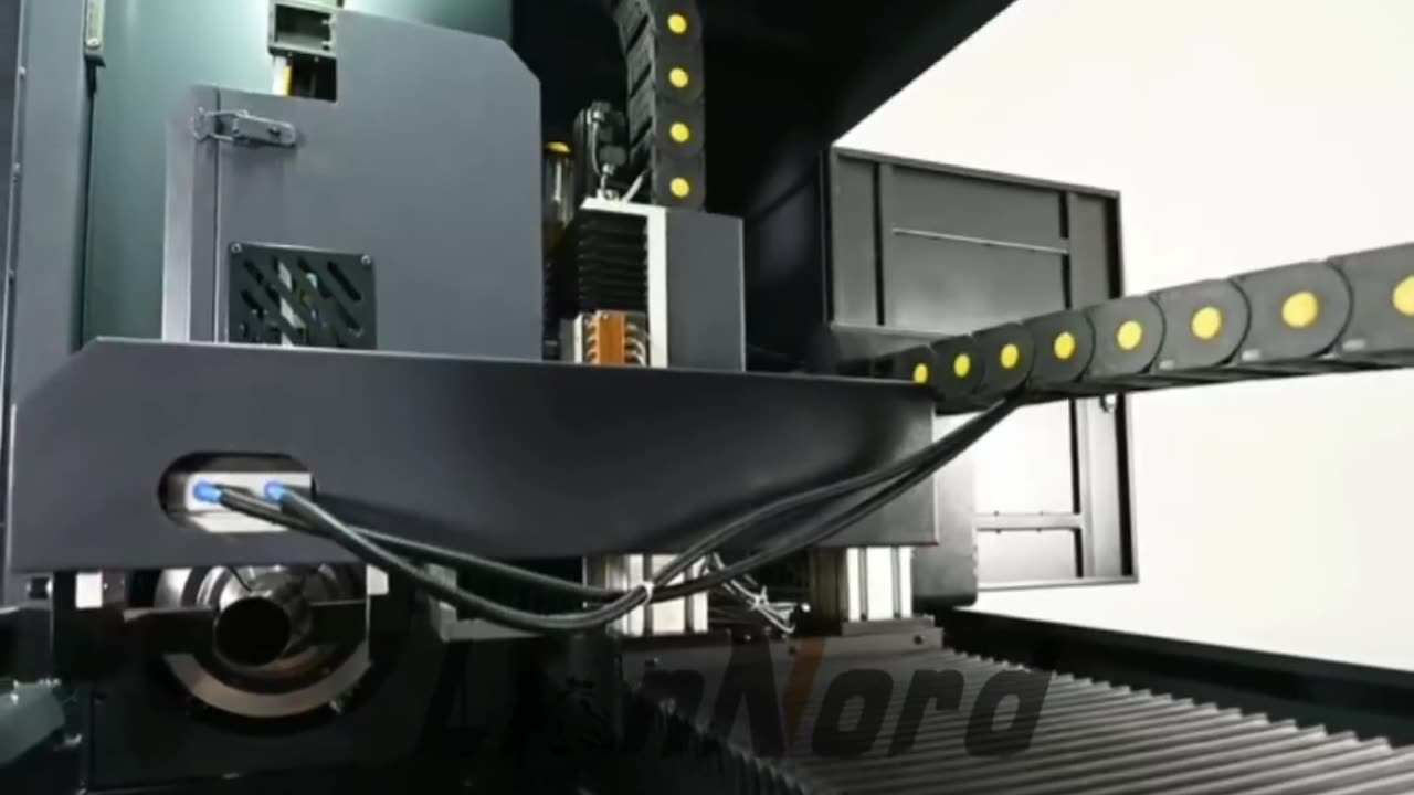 Automatic 3D fiber laser steel pipe cutting machine #fiberlasermarkingmachine