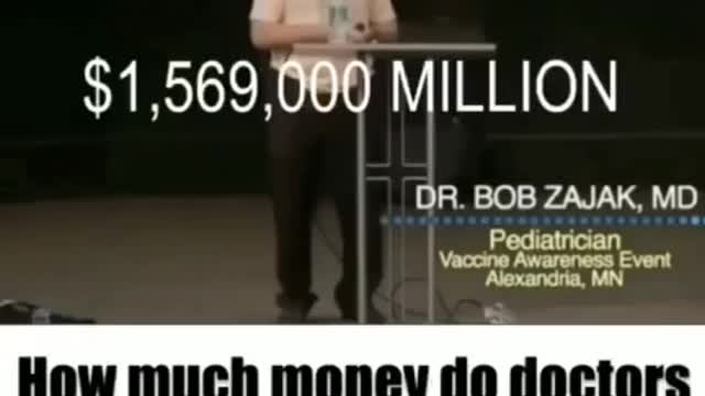How much money do doctors make who vaccinate
