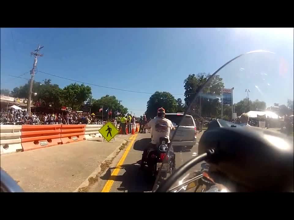 Myrtle Beach Bike Week 2014-Ride From Condo To Down By Suck, Bang, Blow & The Beaver Bar Part-3
