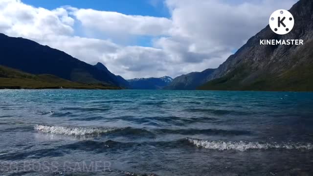 Beautiful Nature and River flow