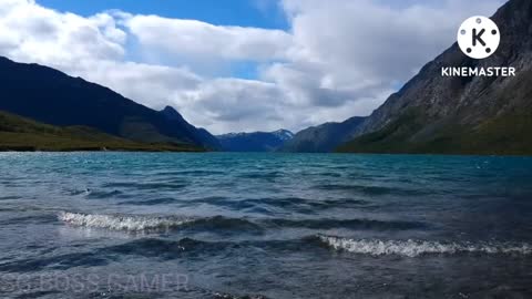 Beautiful Nature and River flow