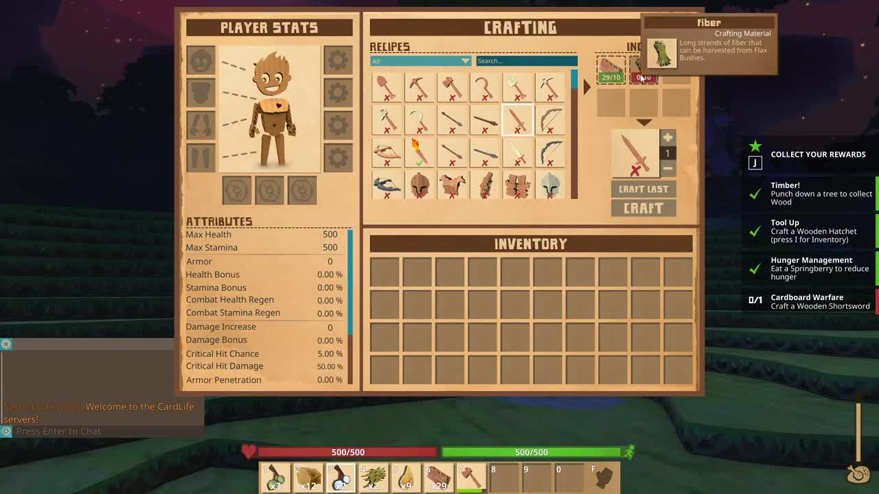 Cardlife Pt.3-Crafting A Sword, OBS Stuttering