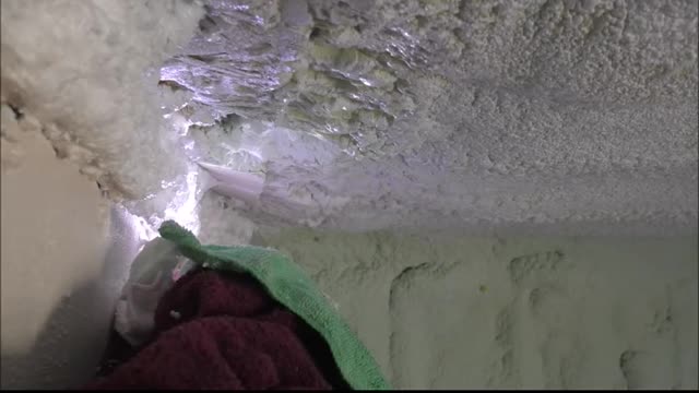 Tackling Roof Leak the off grid tiny house