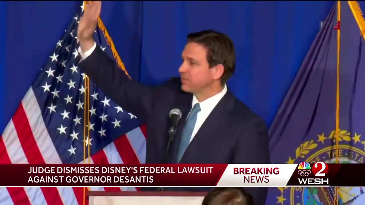 Judge dismisses Disney’s lawsuit against Florida Gov. Ron DeSantis and his allies