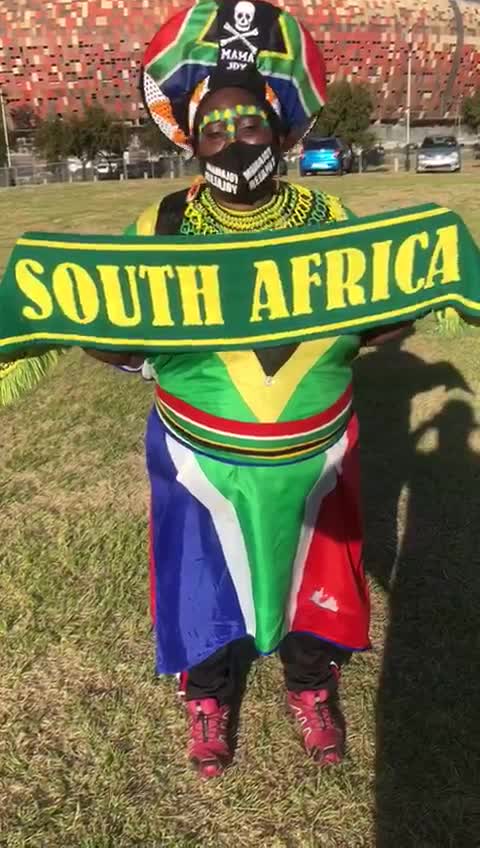 ’It’s like Christmas,’ says Bafana Bafana fan Joy ’MamaJoy’ Chauke on return to FNB Stadium