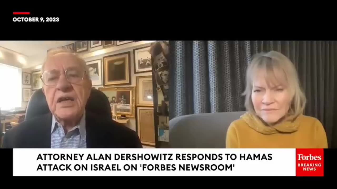 Alan Dershowitz- Biden 'Did The Wrong Things Leading Up To' Attack On Israel