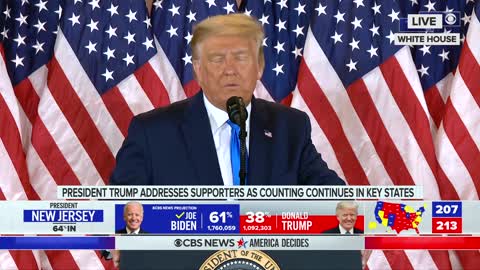 President Trump Victory speech.