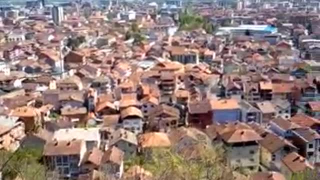 Beautiful view over the city