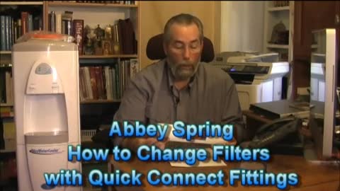 Abbey Spring: How to Change a Bottleless Water Cooler Filter