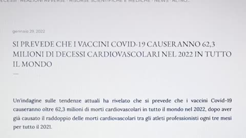 62 milioni di morti previsti